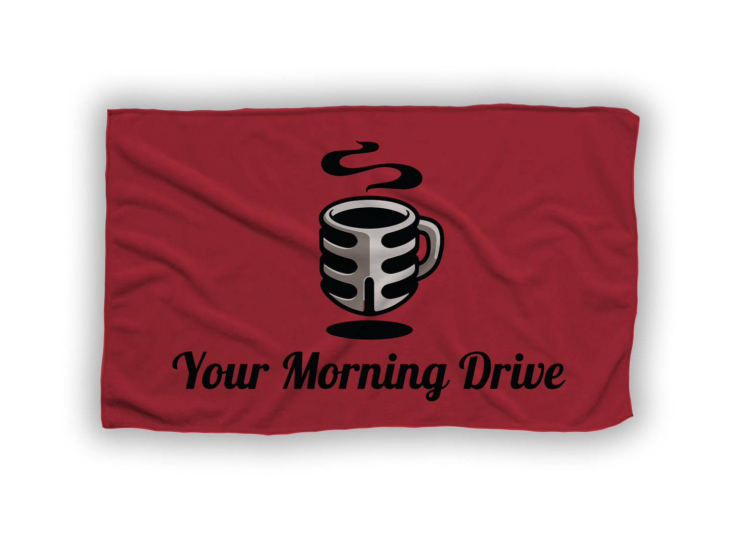 Your Morning Drive Golf Towel