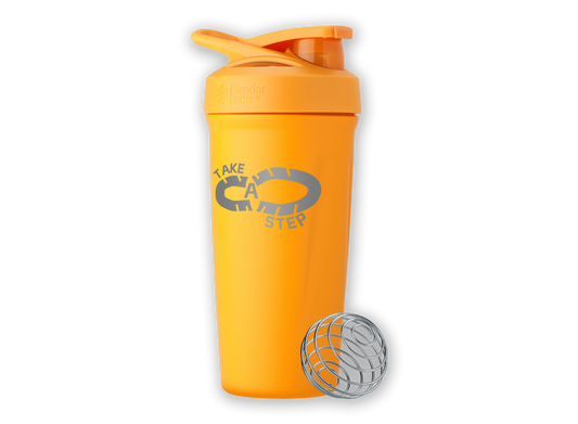 TAS BlenderBottle Sport Flip Stainless Steel Shaker Bottle 24 oz