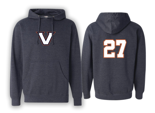 VBA Player Support Hoodie (Player Number on Back) SS4500