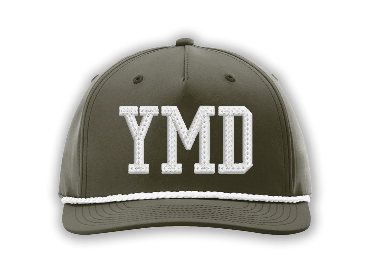 YMD Thick Text Rope Hat - 258