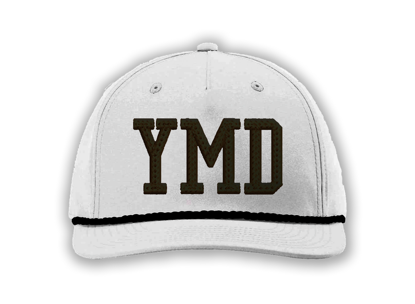 YMD Thick Text Rope Hat - 258