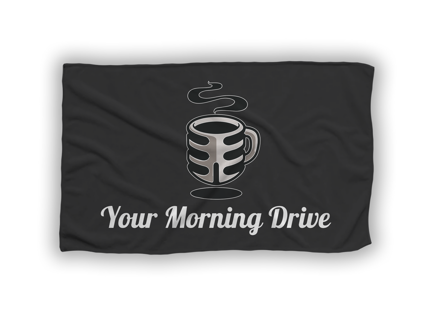 Your Morning Drive Golf Towel