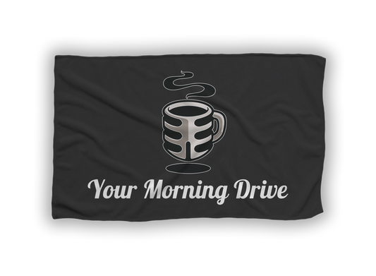 Your Morning Drive Golf Towel