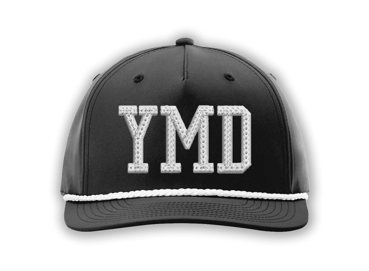 YMD Thick Text Rope Hat - 258